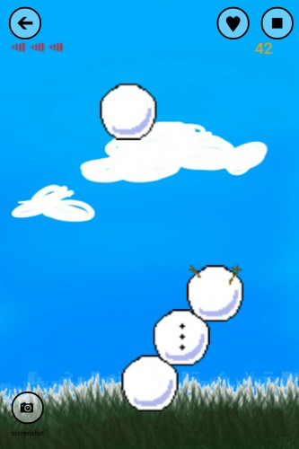 Snowman Drop