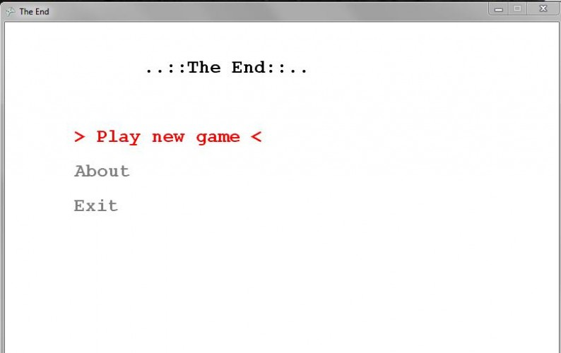The End