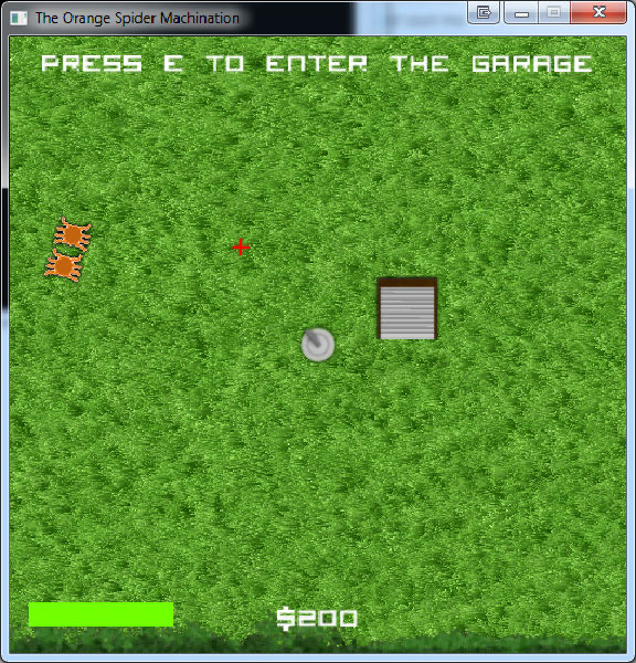 The Orange Spider Machination