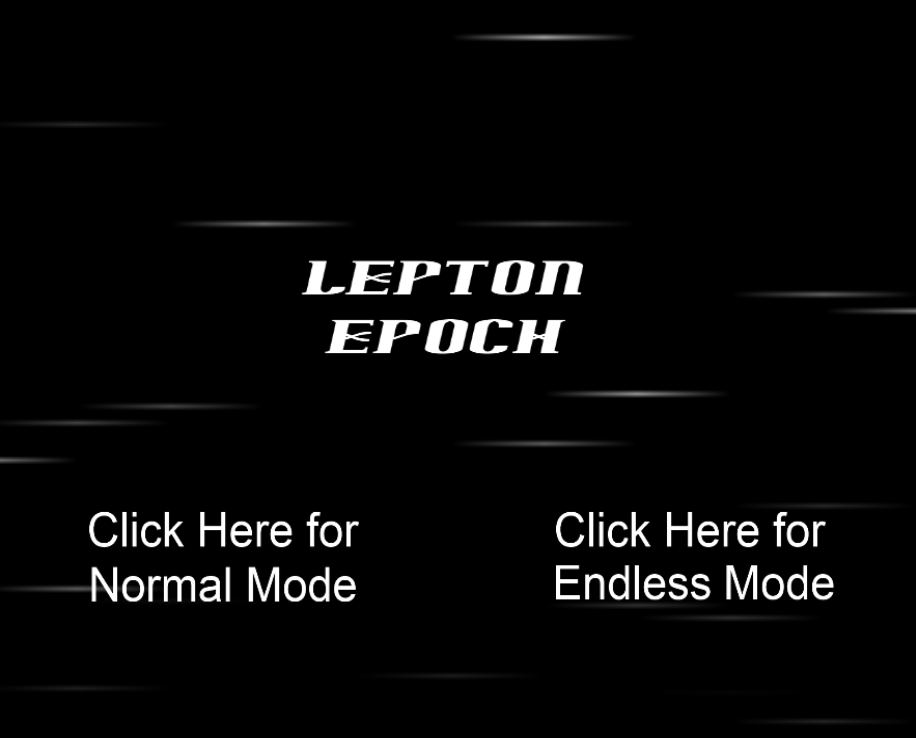Lepton Epoch