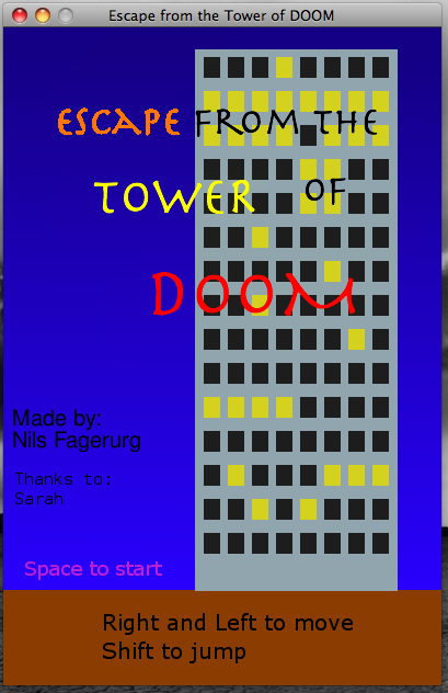 Escape From The Tower of DOOM