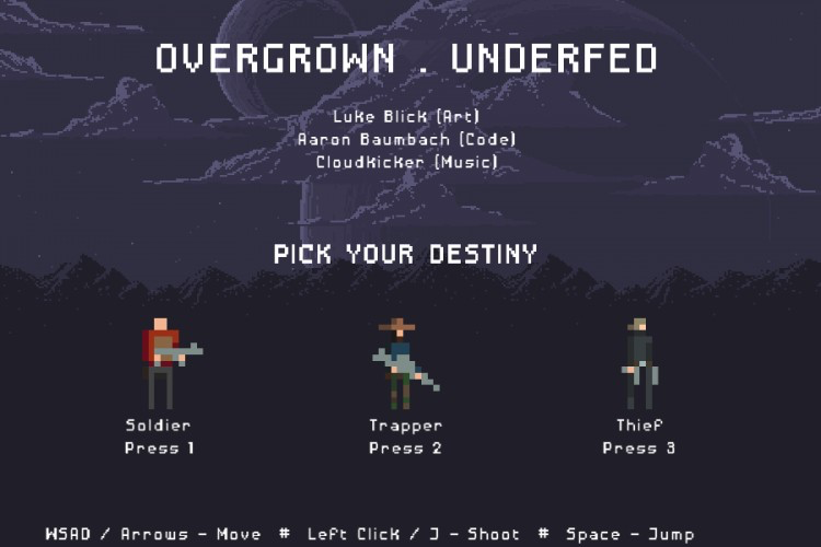 OVERGROWN . UNDERFED