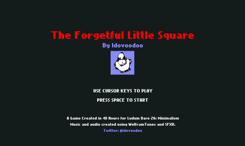 The Forgetful Little Square