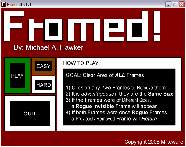 Framed!