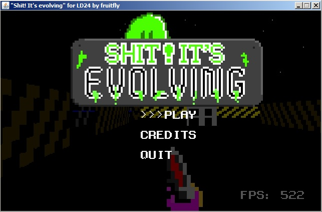 Shit! It's evolving