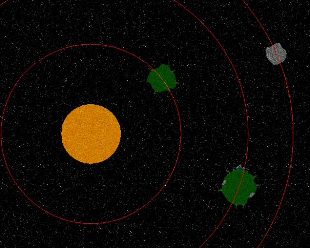 Spaceship Planet Merge
