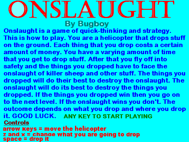 Onslaught