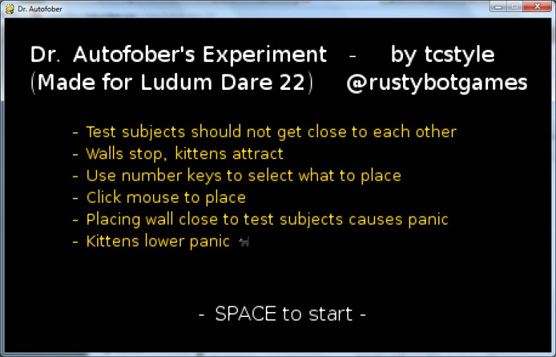 Dr. Autofober's Experiment
