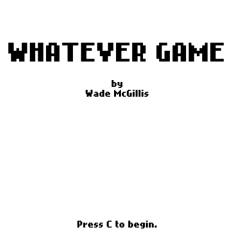 Whatever Game