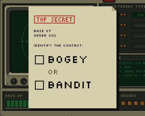 BOGEY OR BANDIT