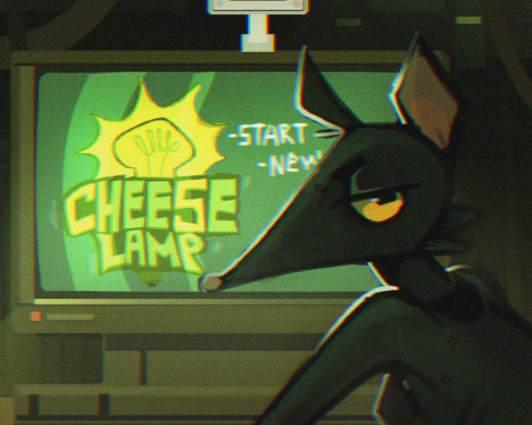 Cheese Lamp