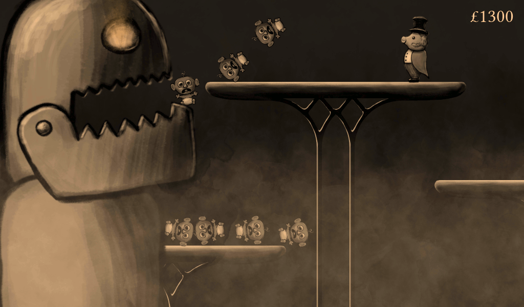 Screenshot of game being played