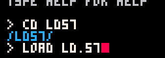 PICO-8 console view