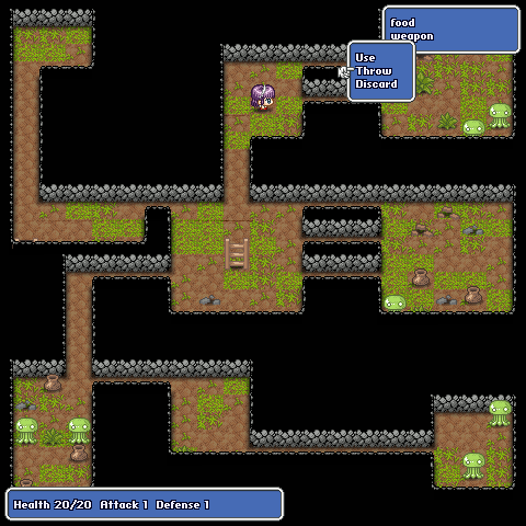 Death and item throwing