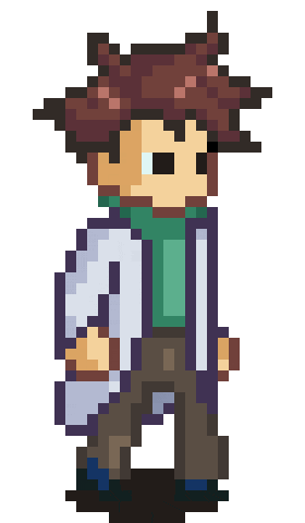 An animated GIF of the player walk animation.