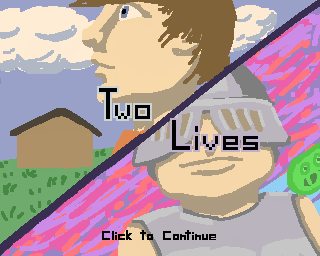 Two Lives - Title Screen
