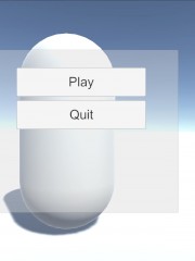 Main menu with character mock-up