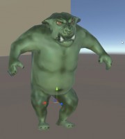 Textured Ogre model