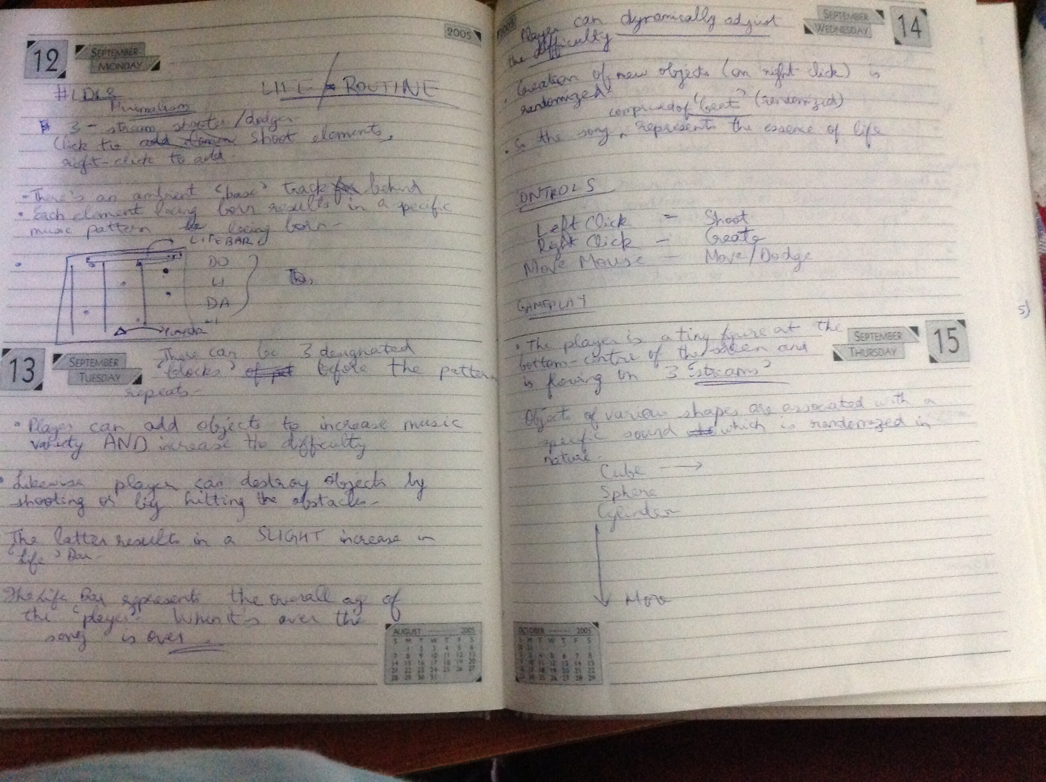 Behold my infamous handwriting!