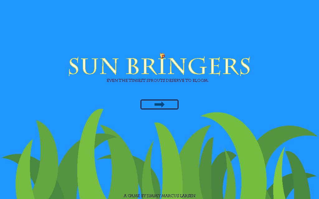 Sun Bringers - Title screen