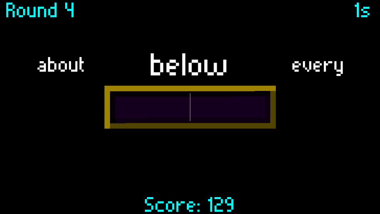 RetroType Screenshot