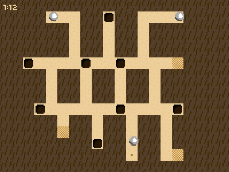 Screenshot of Marble Run.