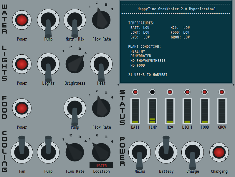 Button simulator screenshot