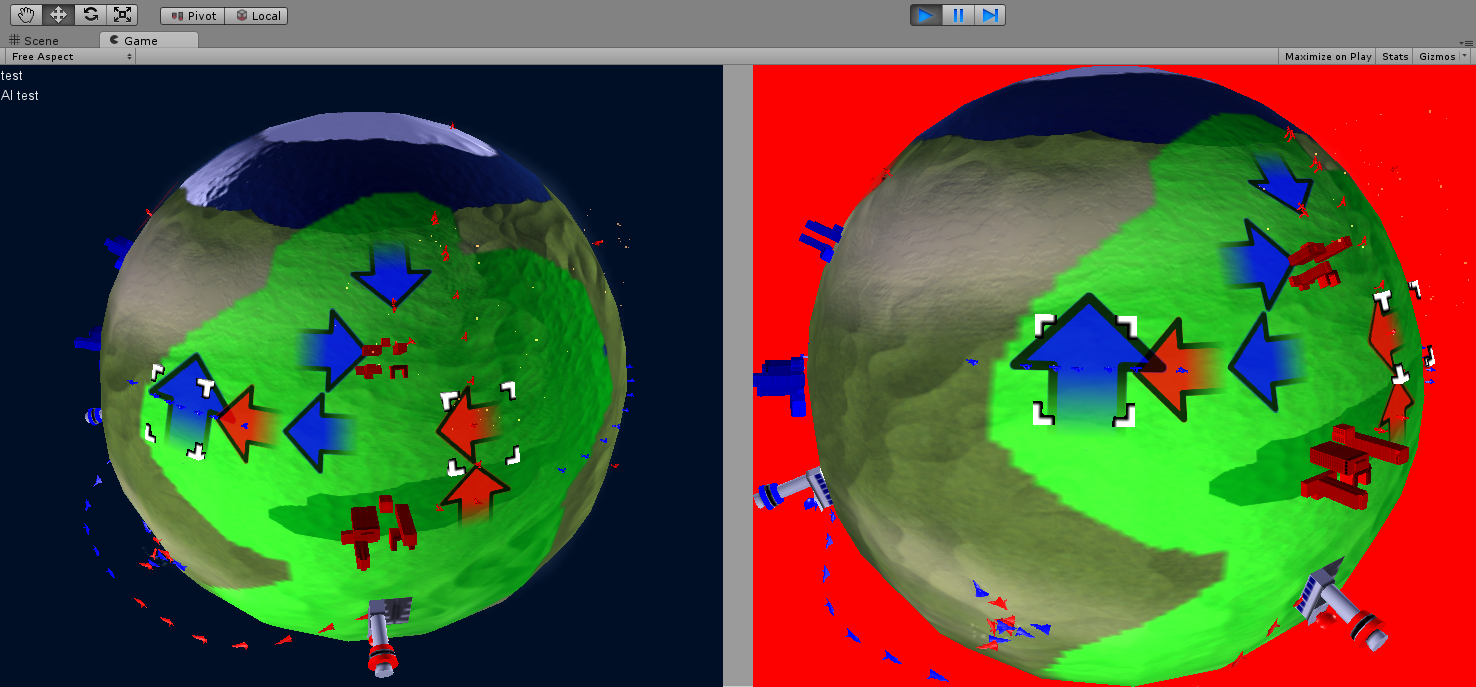 Split-screen multiplayer