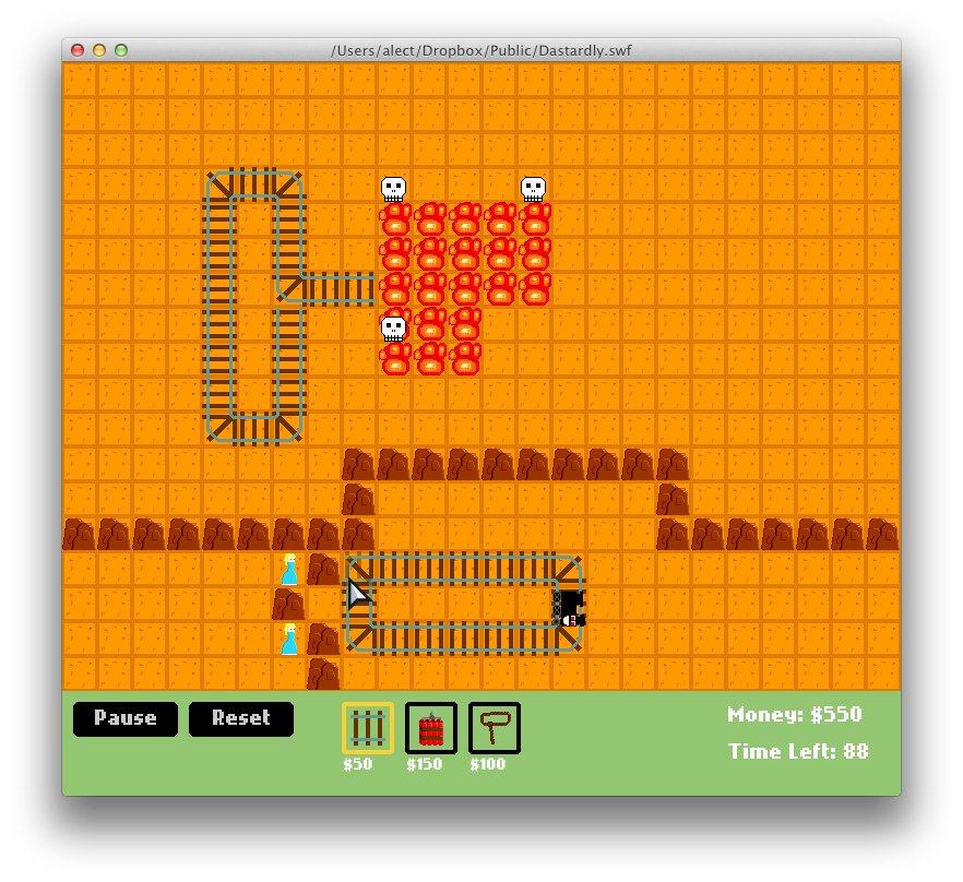 Another game with 3x3 explosions