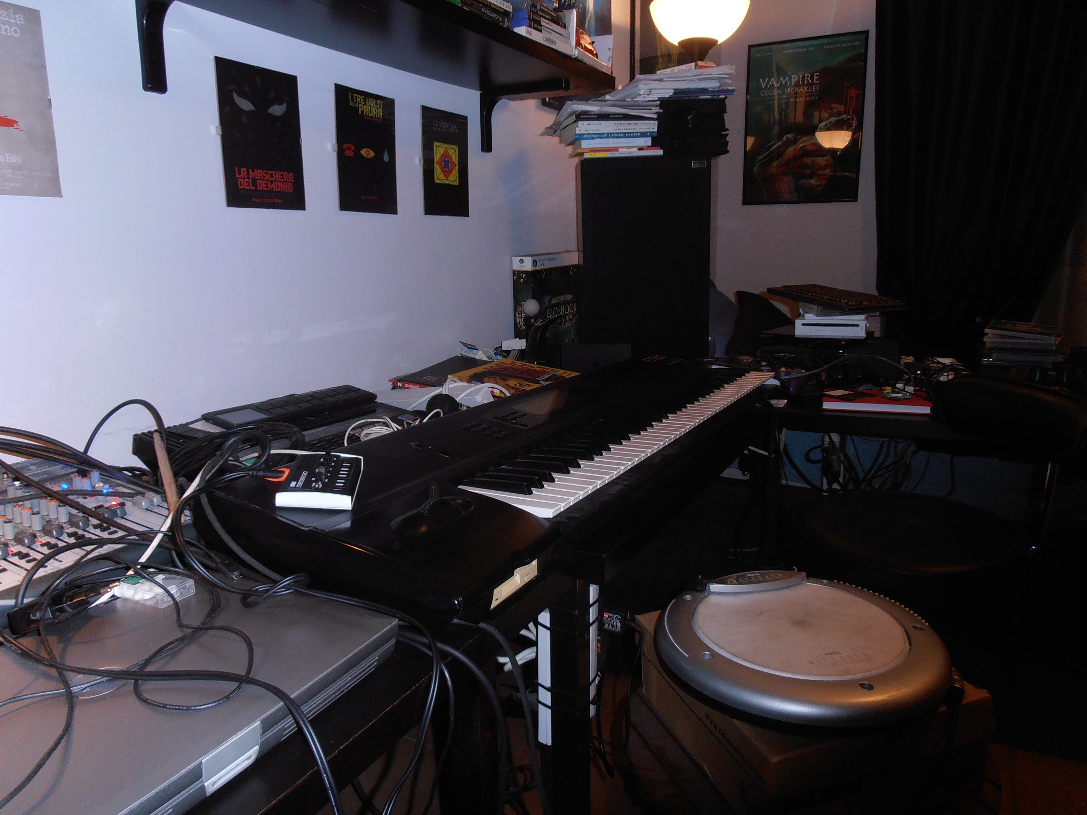 My home studio (dec 2012)