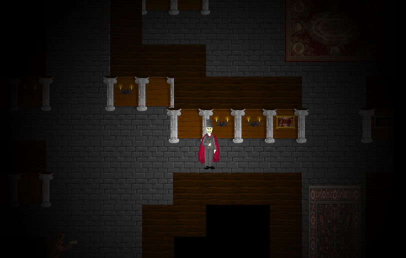 The game features stealth mechanics.