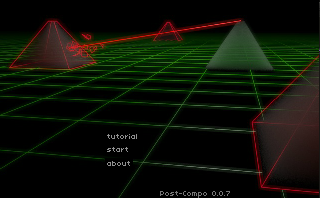 Blender was extremely helpful for rapidly producing the future-retro look