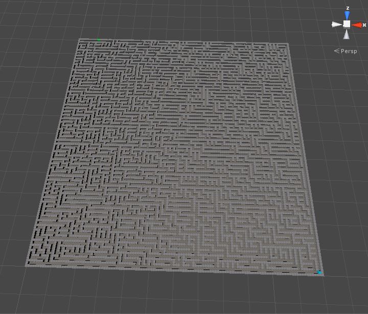 Lost in the Dark maze gen