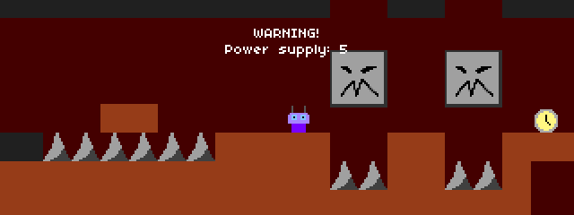 The game with place-holder art
