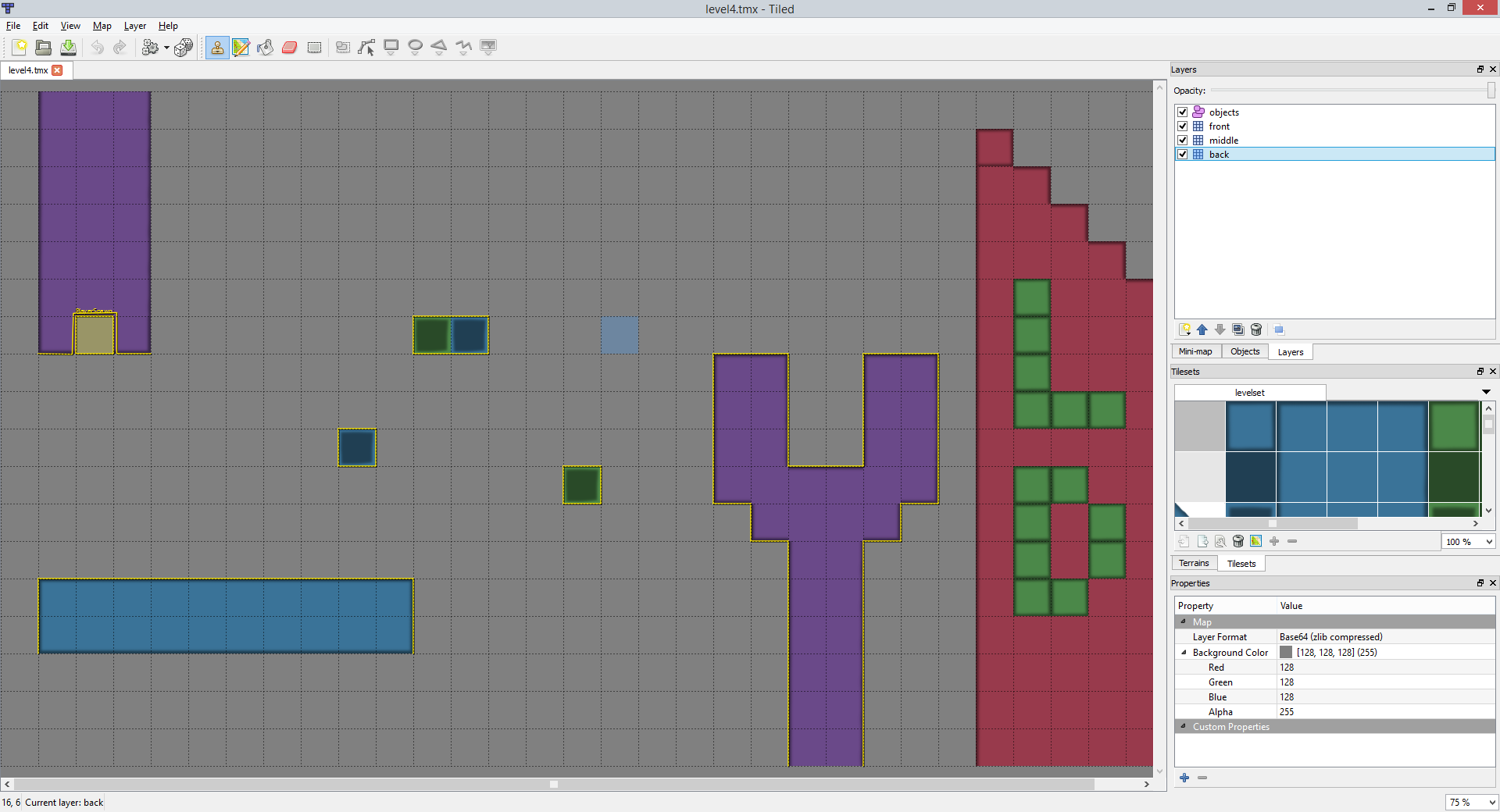 Tiled map editor