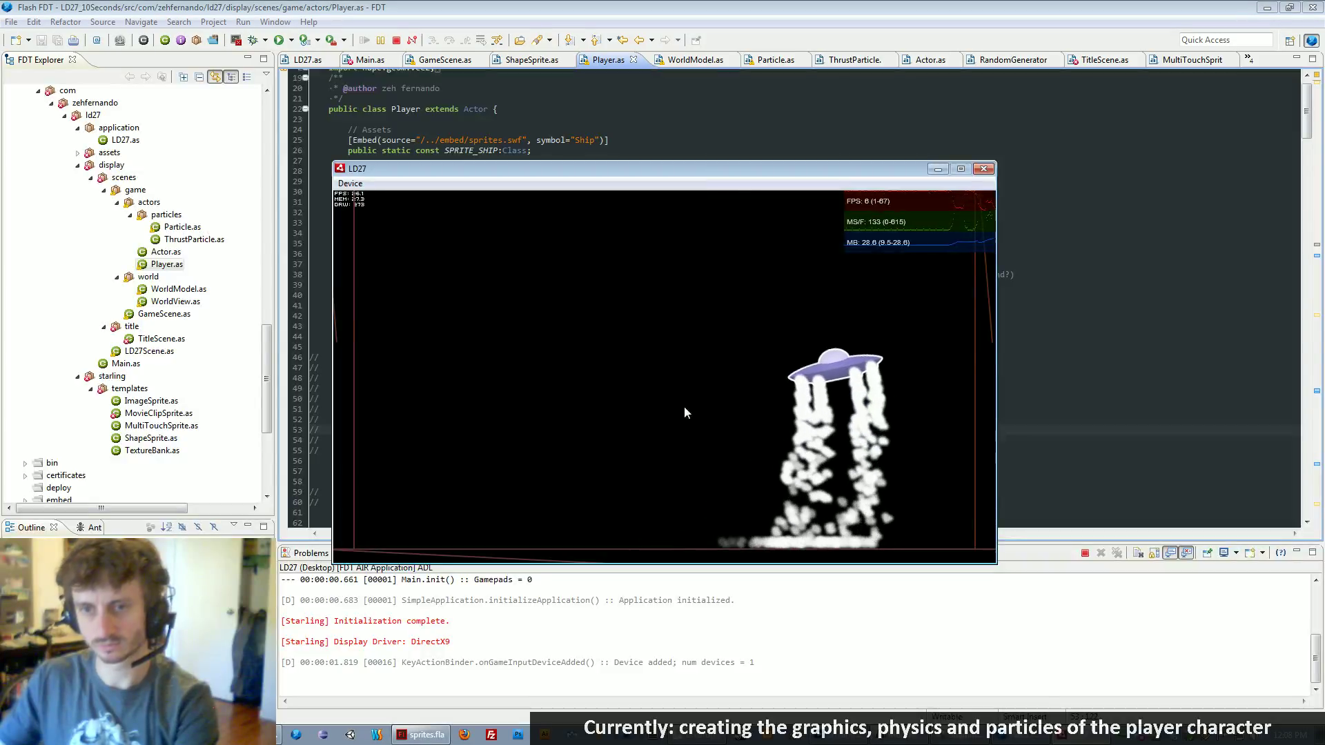 More particles