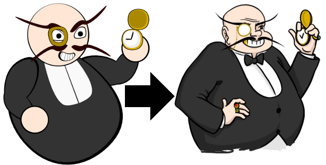 Mr. Evilthorne designs
