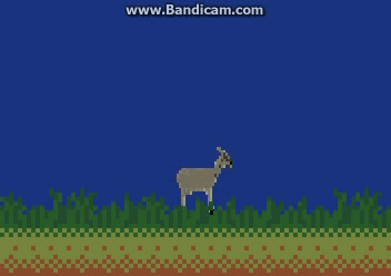 A goat minding it's business