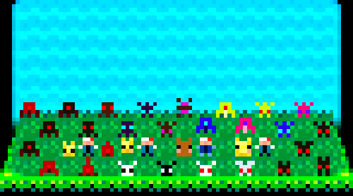 More monsters, trying to take all we could from a 5x5 grid.