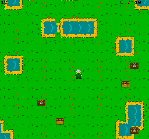 "Dumb Treasures" game screen