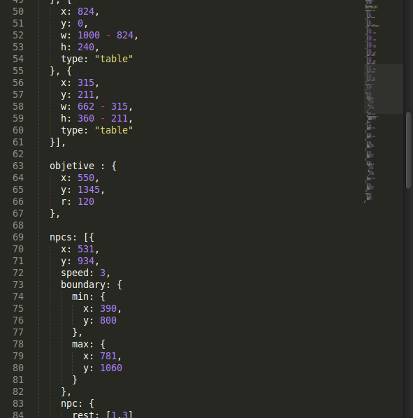 This is how a level config looks like. Not fun.