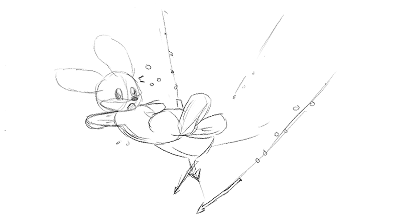 Dodging Harpoons Sketch
