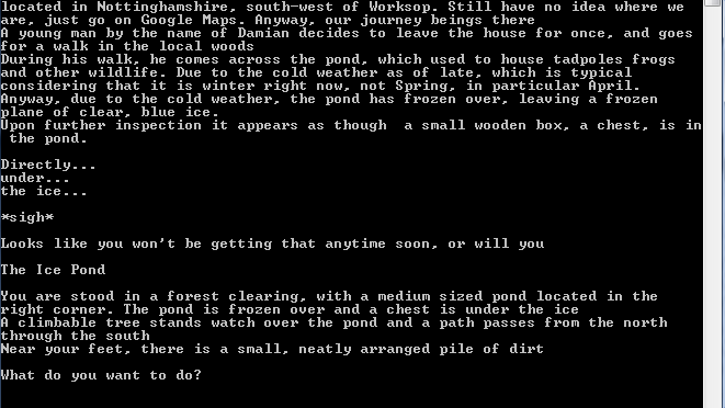 The Ice Pond gameplay