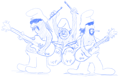 the band "Smurf's Up!"