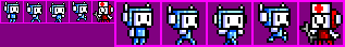 The original designs the heroes of Heart Star were based on.