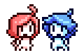 The final designs for the player characters of Heart Star