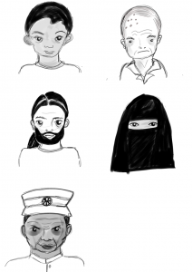 faces