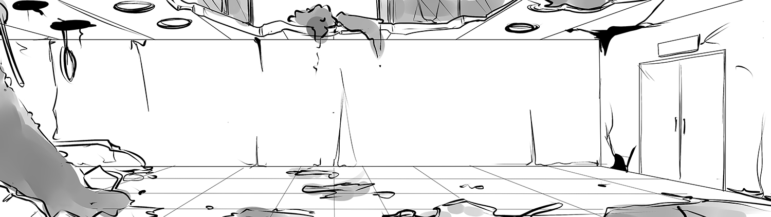 Croquis couloir