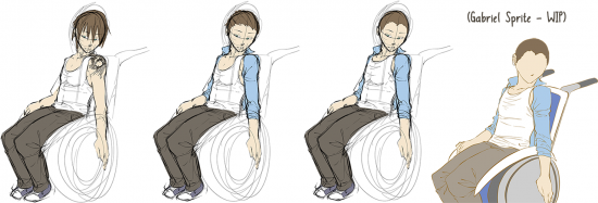 Gabriel sprite WIP