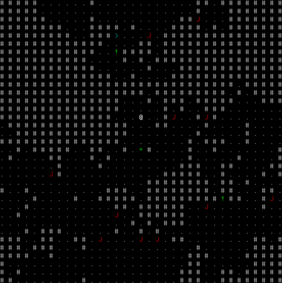 Old version where enemies were red